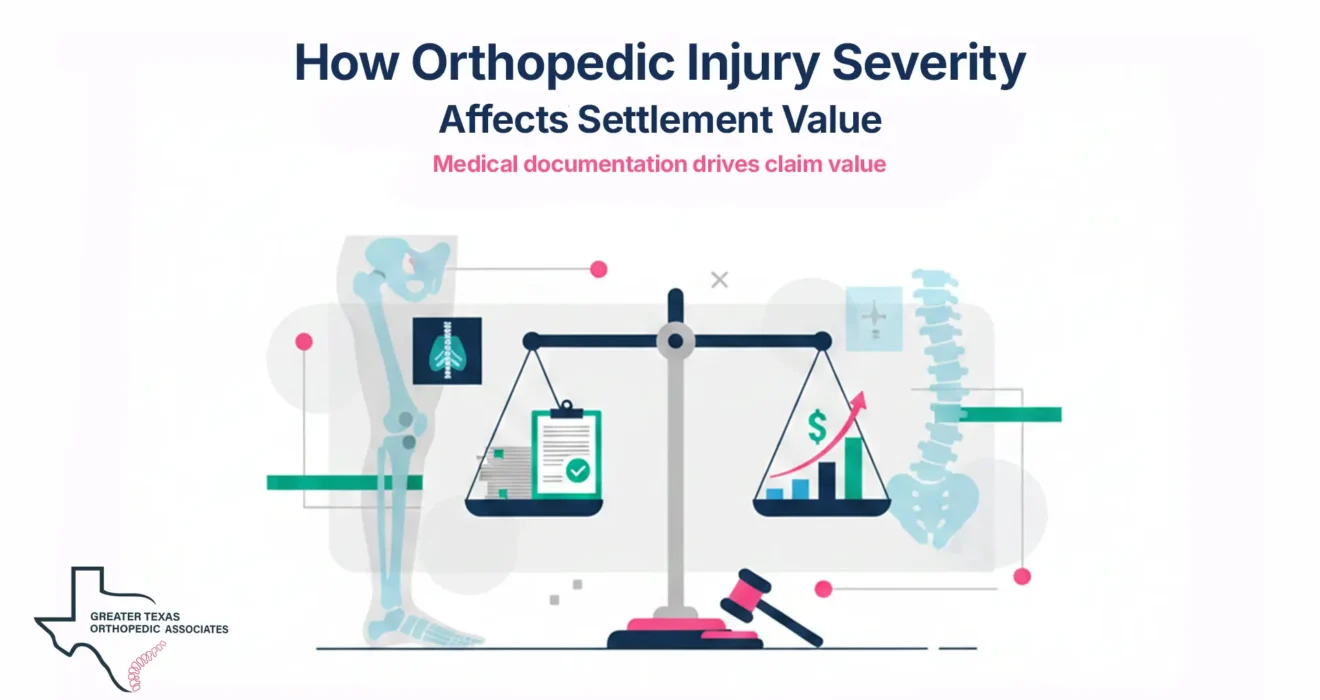 How Orthopedic Injury Severity Affects Settlement Value