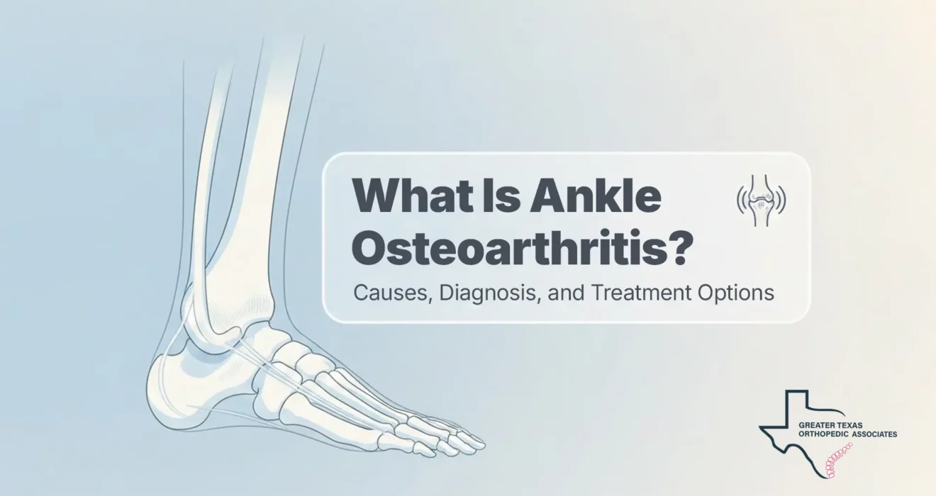 What Is Ankle Osteoarthritis?