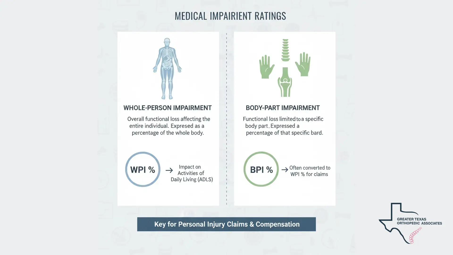 Whole-Person vs. Body-Part Impairment Ratings