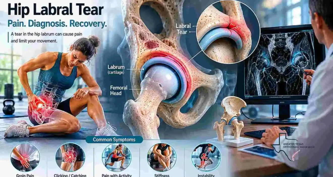 Hip Labral Tear: Symptoms, Diagnosis, and Treatment
