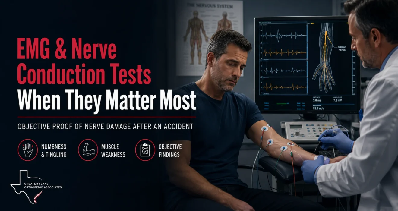EMG Nerve Conduction Test After Accident